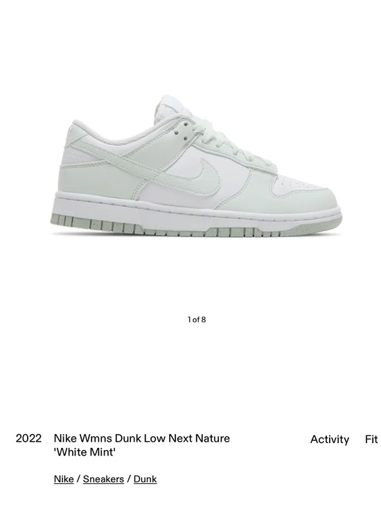 Nike Shoes - Nike Wmns Dunk Low Nature ‘White Mint’